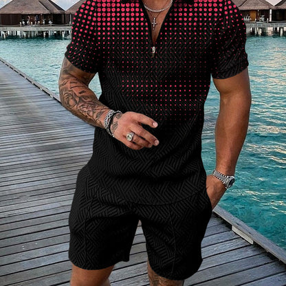 Fashion Personality Sports Casual Men's Suit