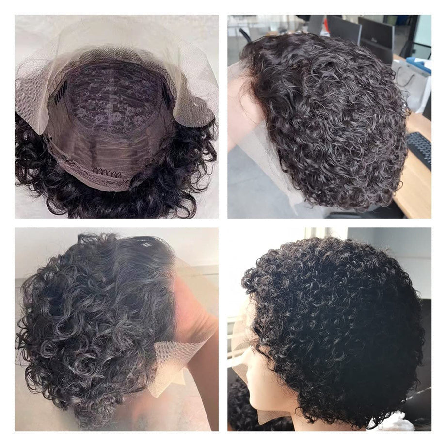 Natural Curly Hair Lace Before Any Face Wig Female Fashion