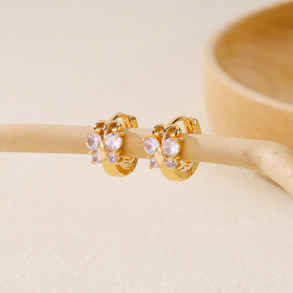 Earrings Jewelry Gold Multi-style Inlaid Zirconium Ear Ring