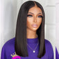 Double Drawn Bone Straight Human Hair Wigs