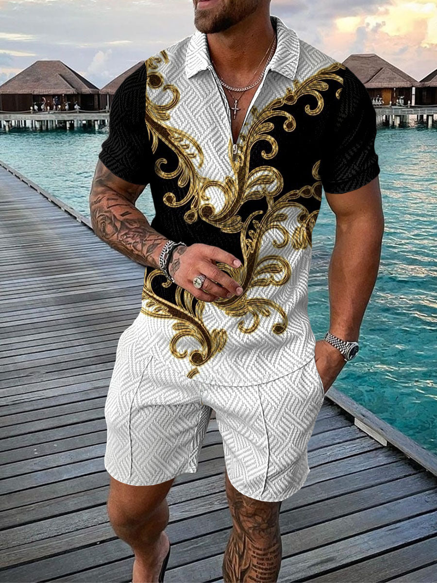 Fashion Personality Sports Casual Men's Suit