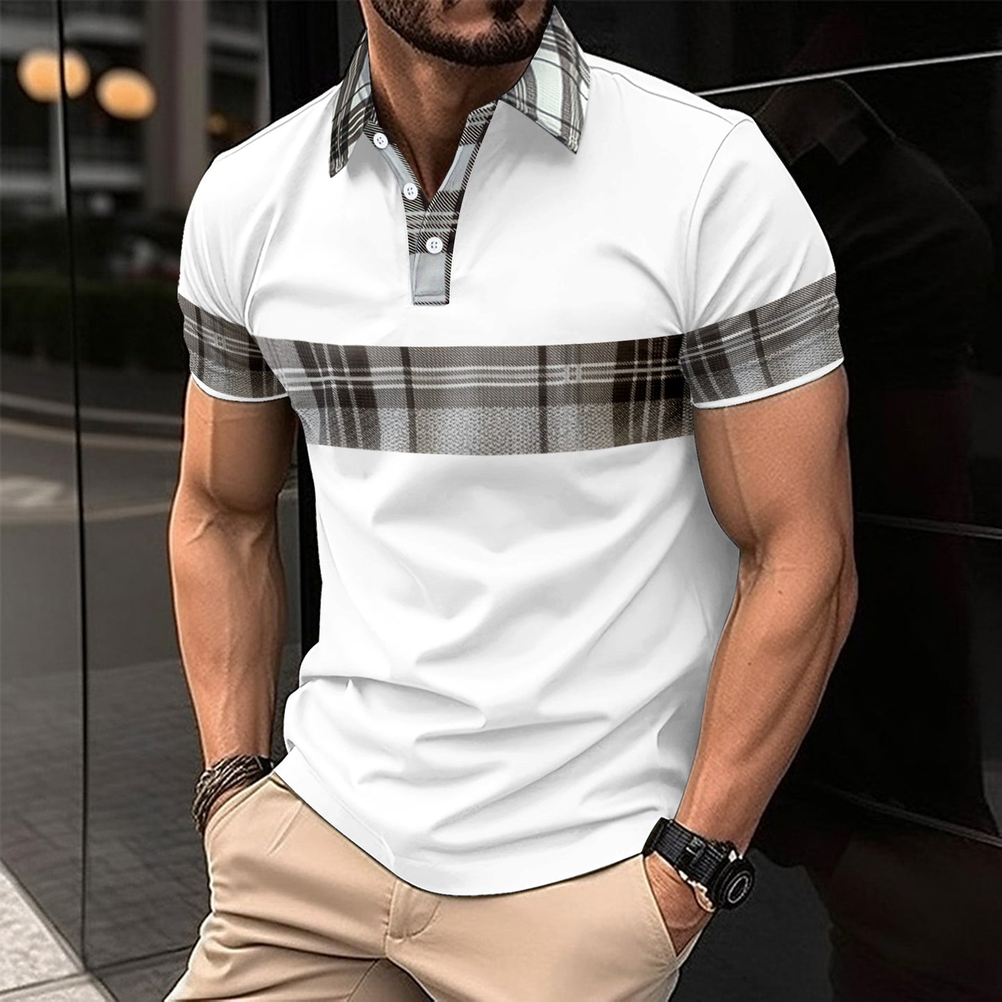 Multicolor Polo Shirt