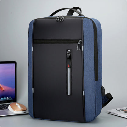 Shoulder Simple Usb Charging Business Computer Bag